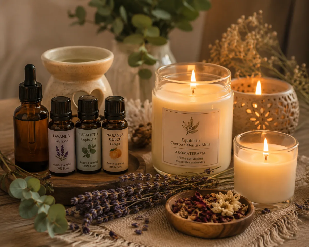 Aromaterapia y Velas