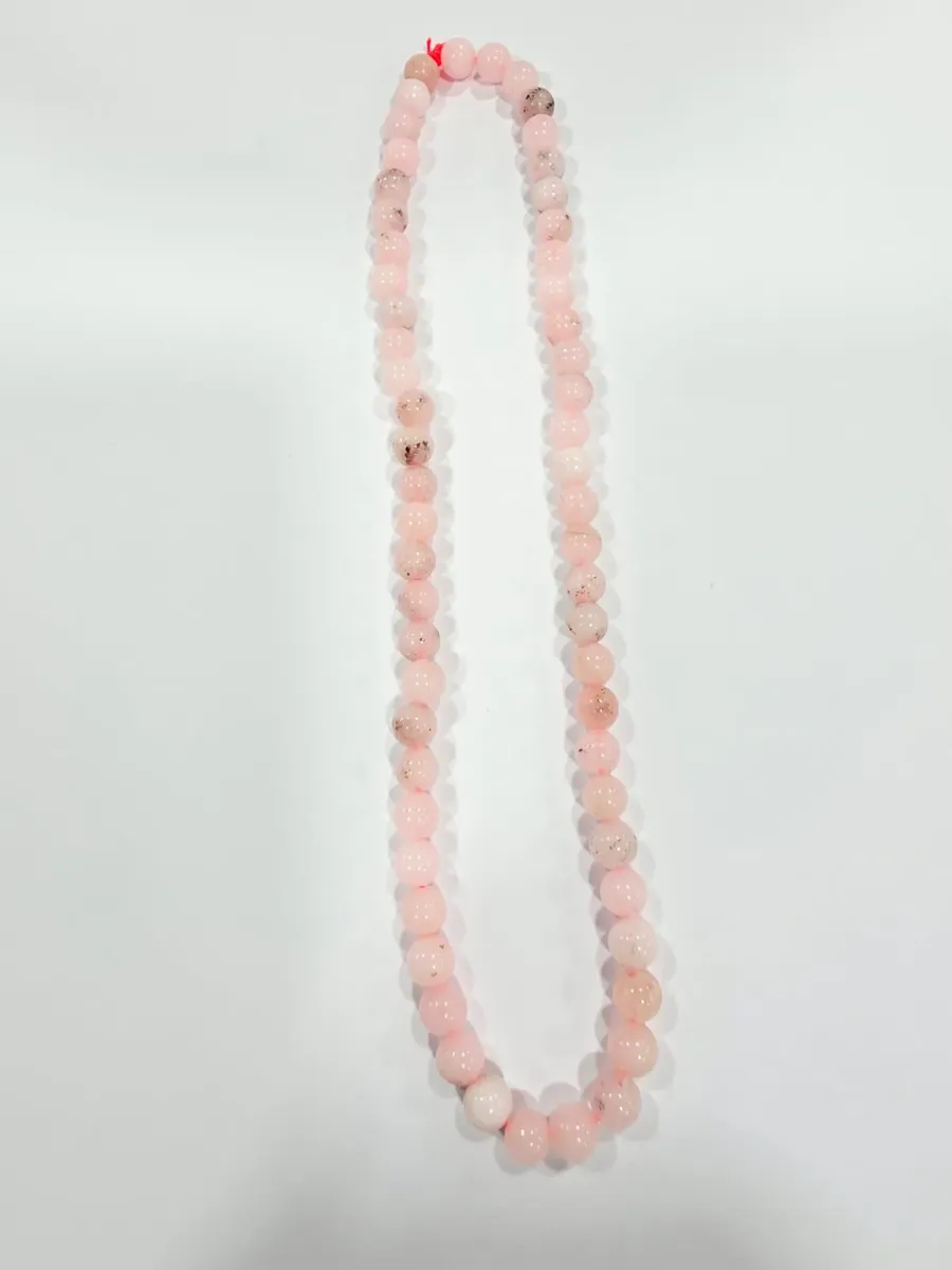 Tira de piedras de Ópalo Rosado N°6