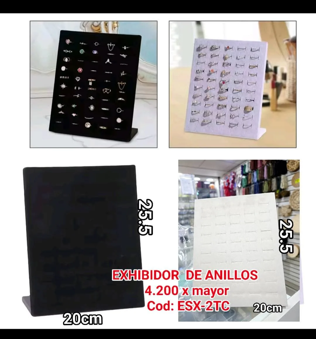 Exhibidor de Anillos