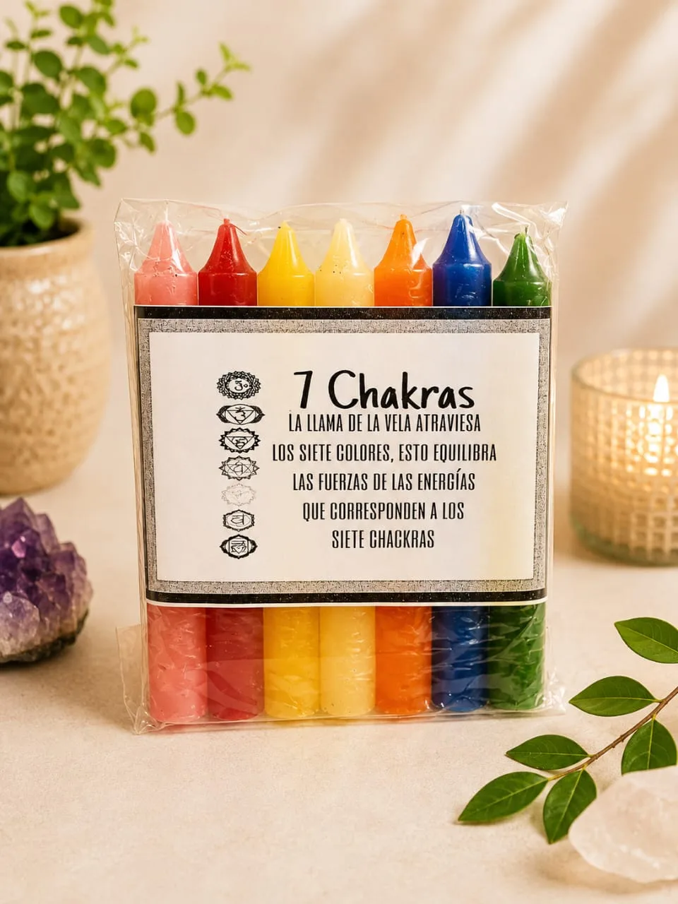 Velas 7 Chakras