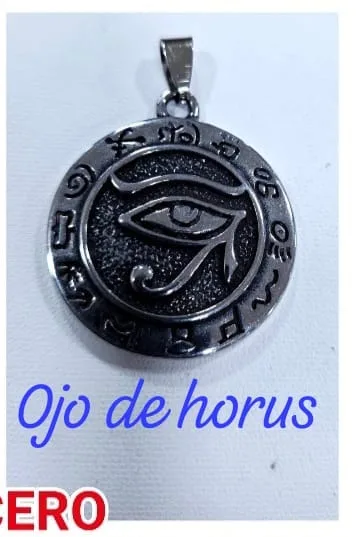 Colgante de Acero - Ojo de horus
