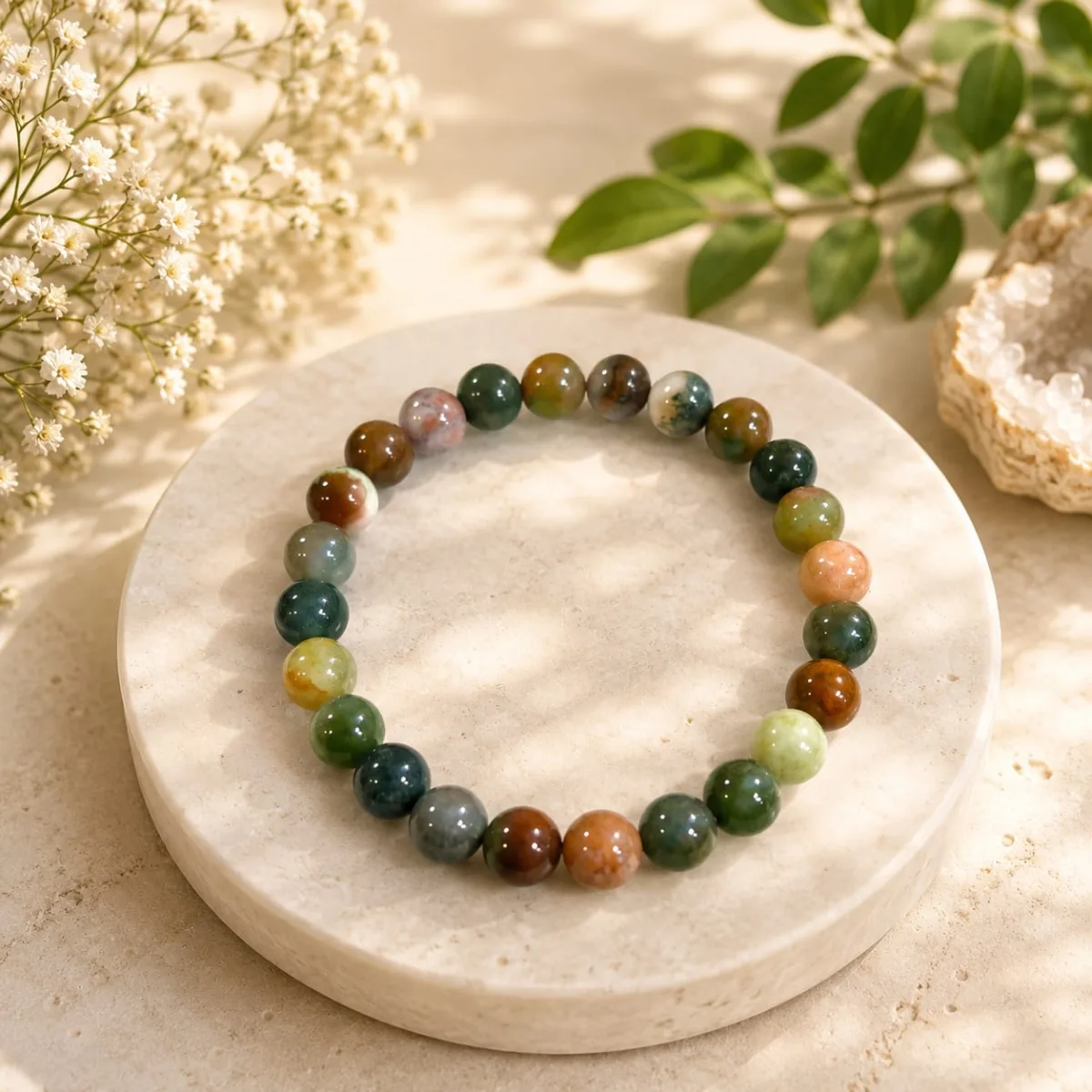 Pulsera de Ágata de la India