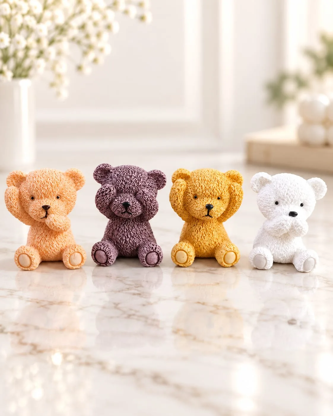 Figura de Osito de Peluche Decorativo
