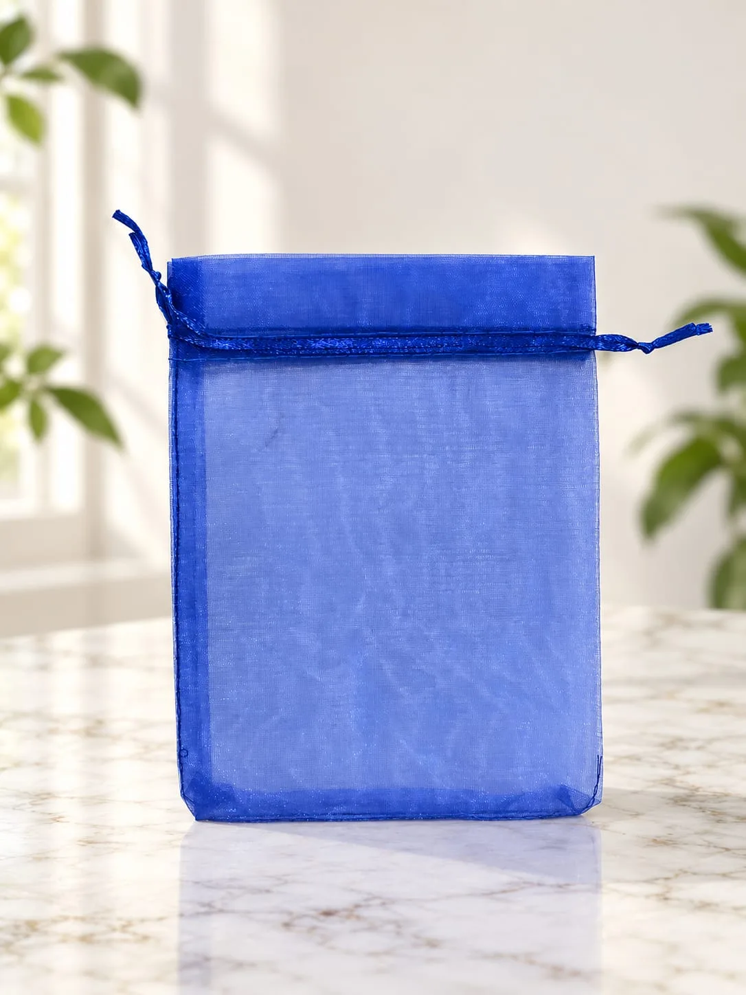 Bolsa de Organza Azul Rey 13x18 cm
