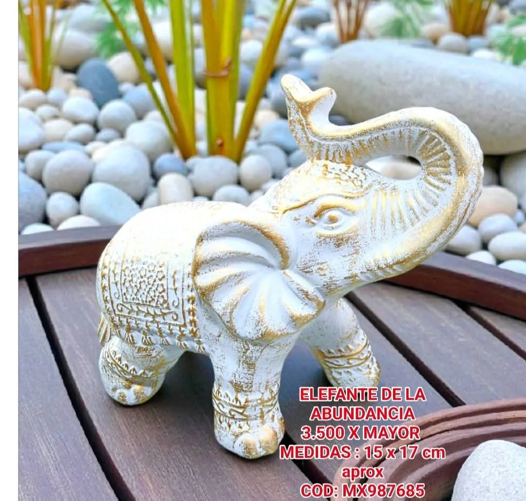 Estatua Elefante de la Abundancia