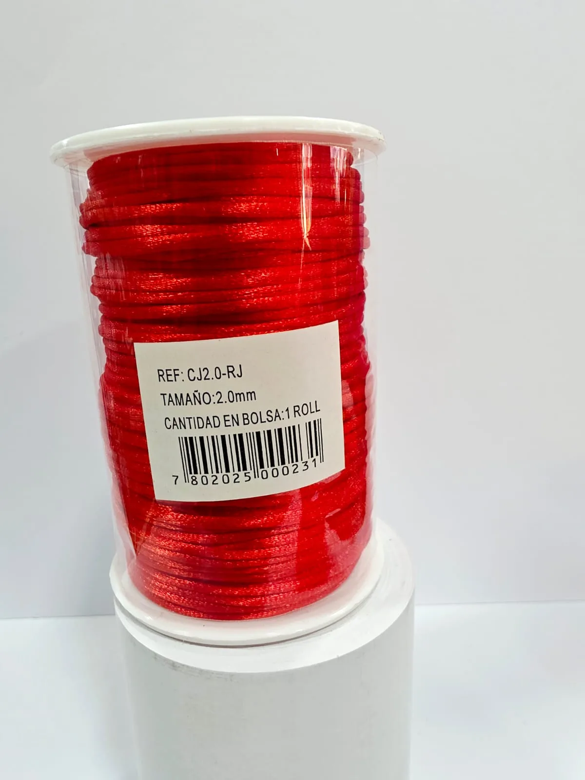 Hilo Cola de Ratón 2.0 mm - Rojo