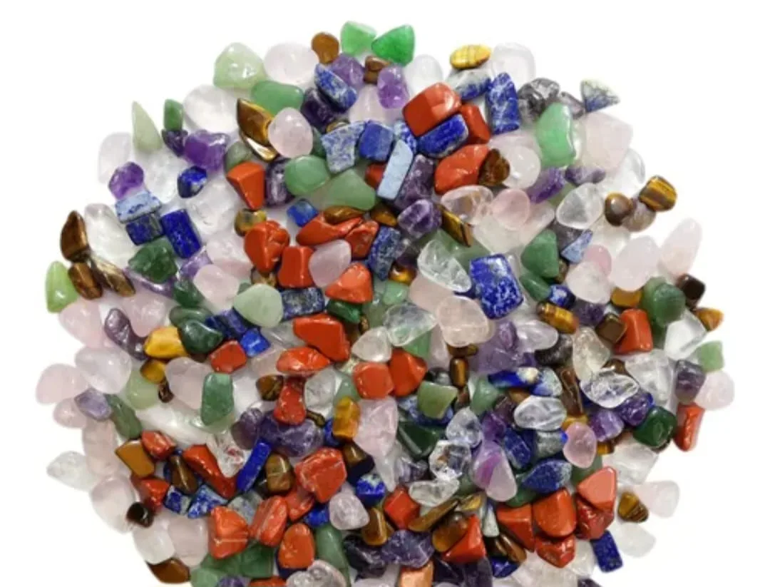 Piedras Surtidas Molidas sin Perforación