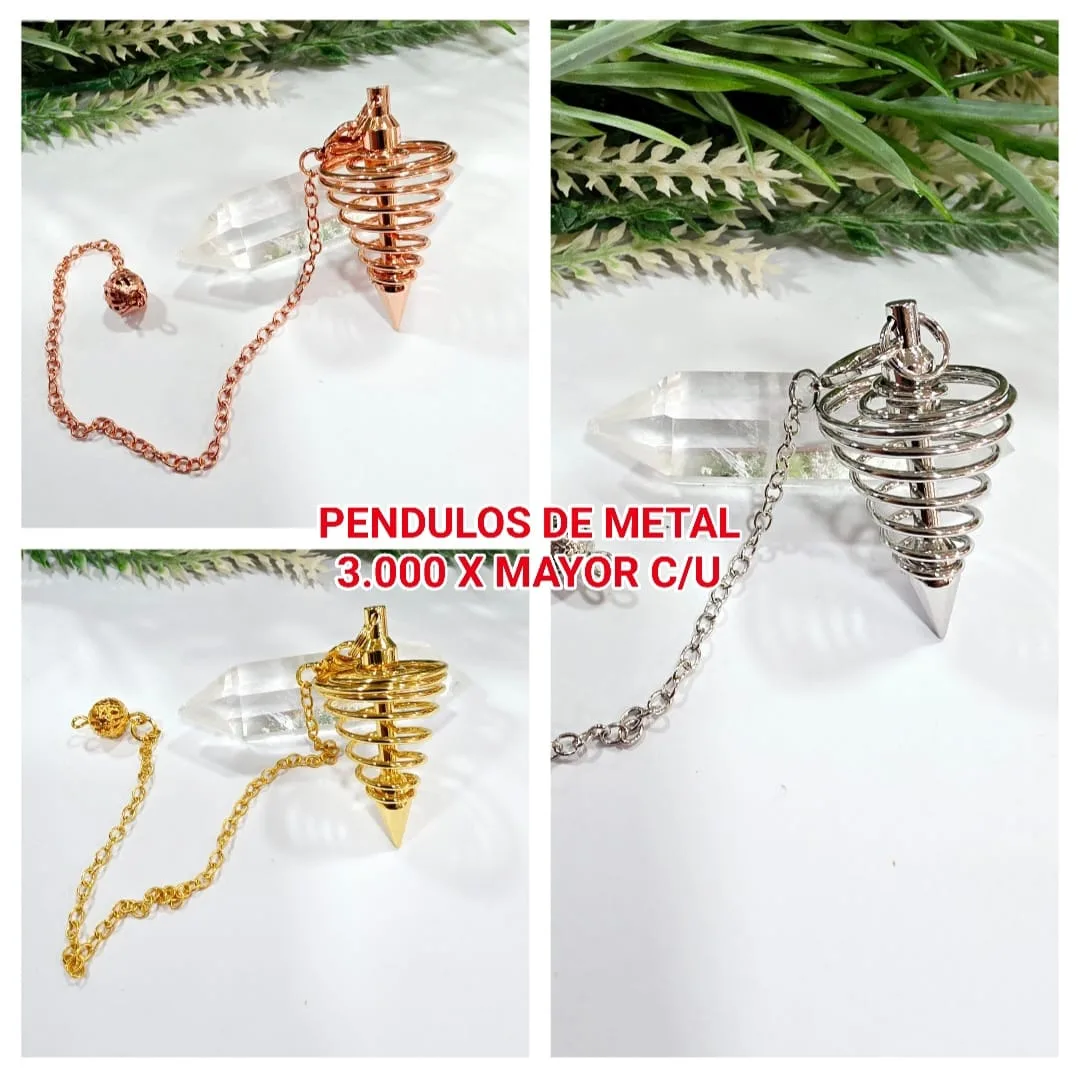 Pendulo de Metal - Espiral/Resorte
