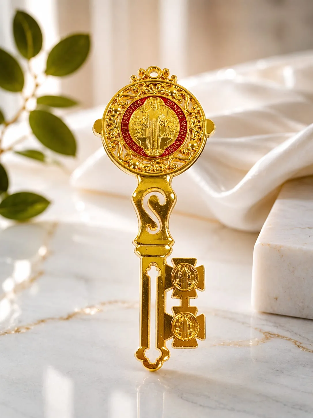 Llave de Fantasia San Benito Dorada