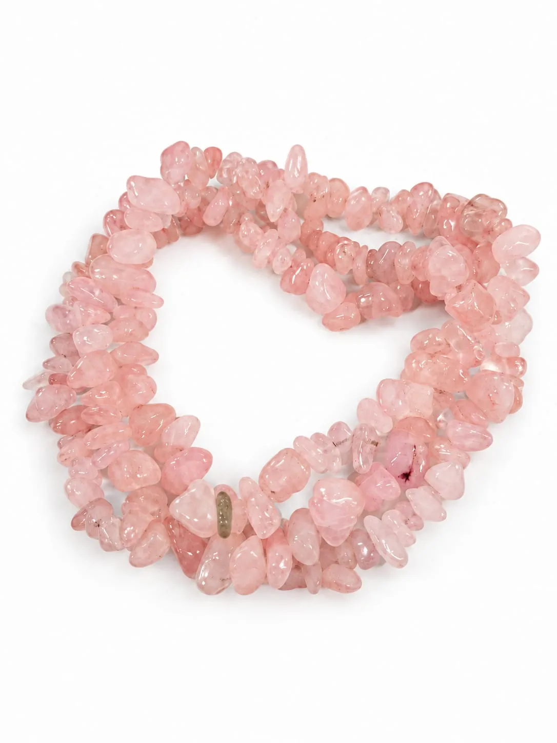 Hebra de Cuarzo Rosa 39.5 cm