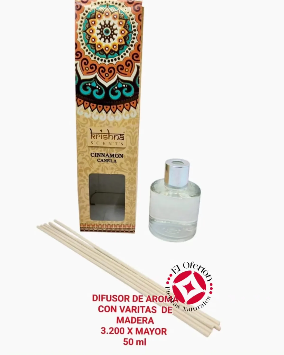 Difusor de Aroma Krishna Canela