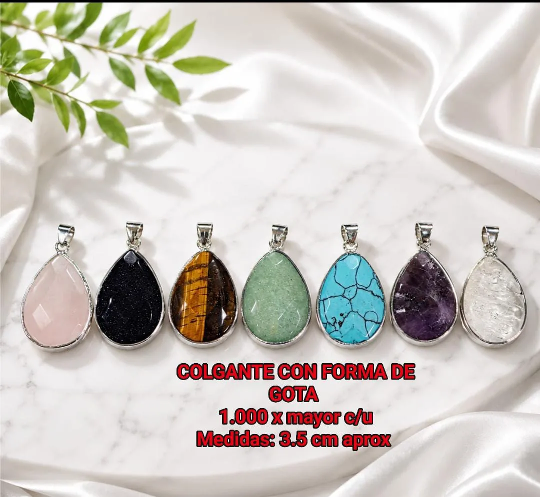 Colgantes en gota