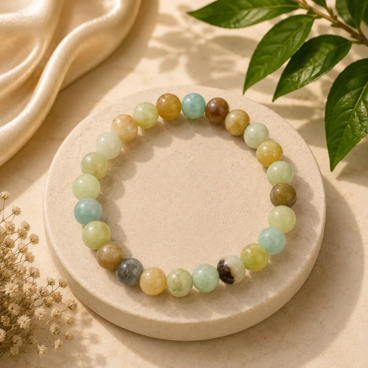 Pulsera de Amazonita 8MM
