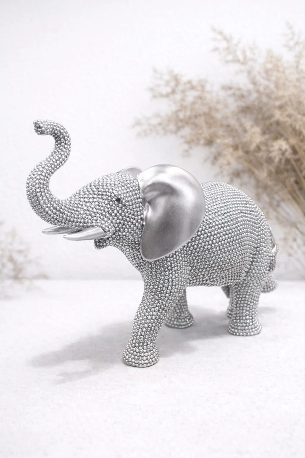Elefante Decorativo Plateado