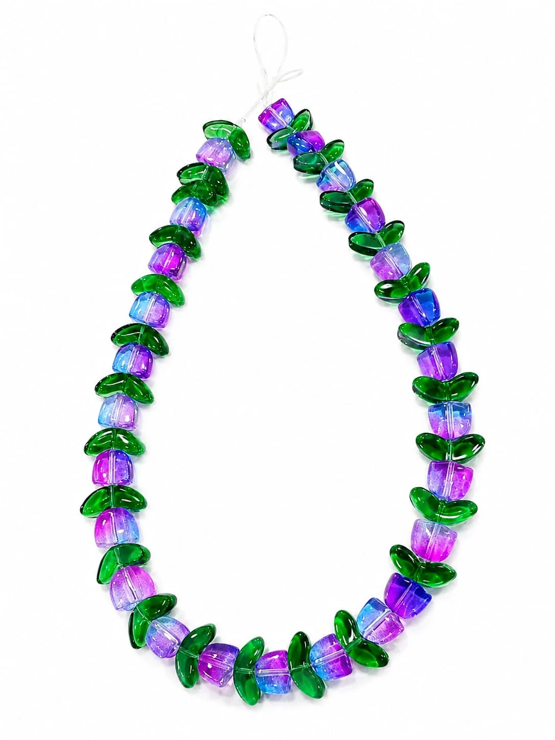 Tulipanes de Vidrio - Morado