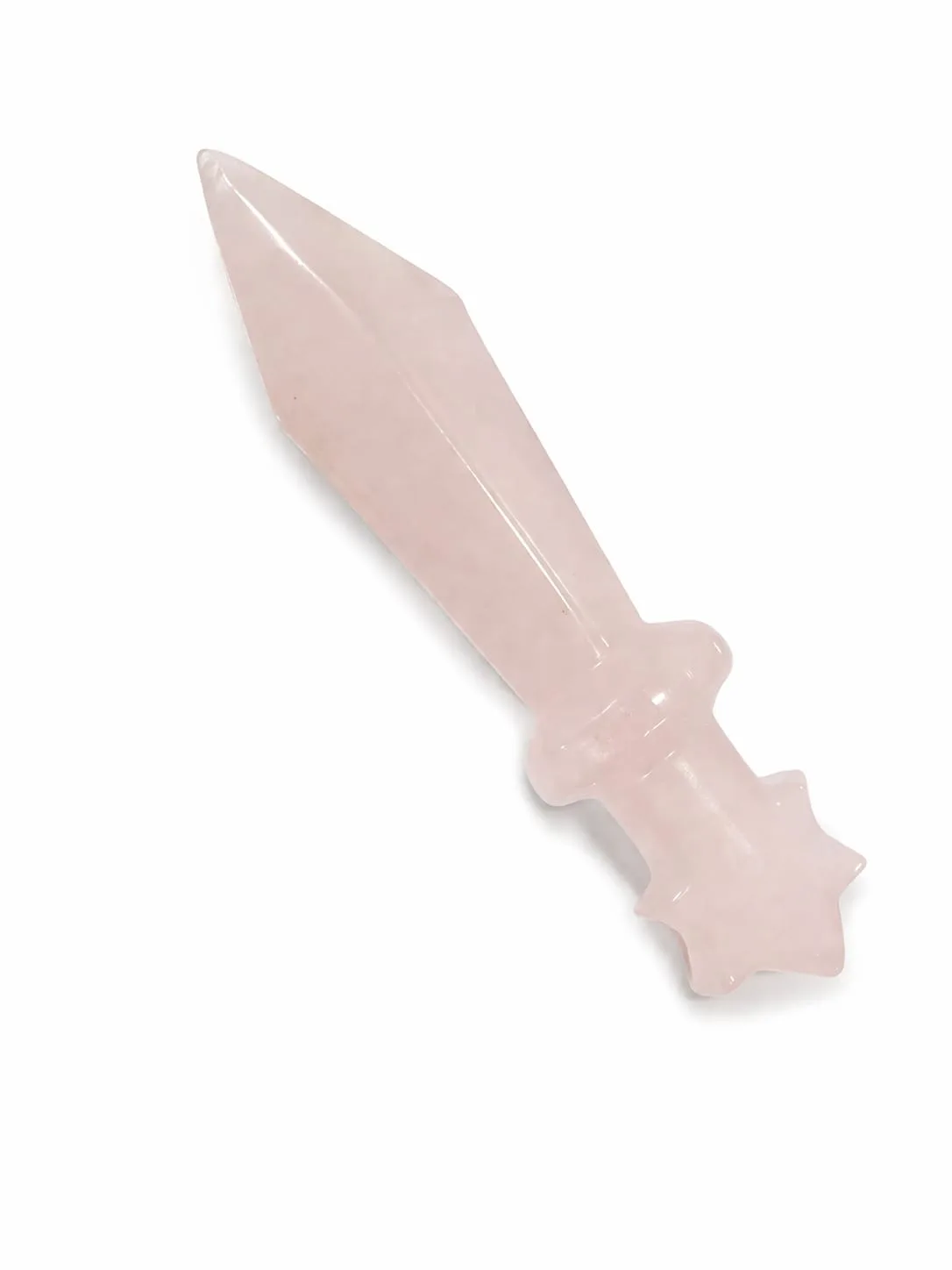 Daga de Piedra - Cuarzo Rosa