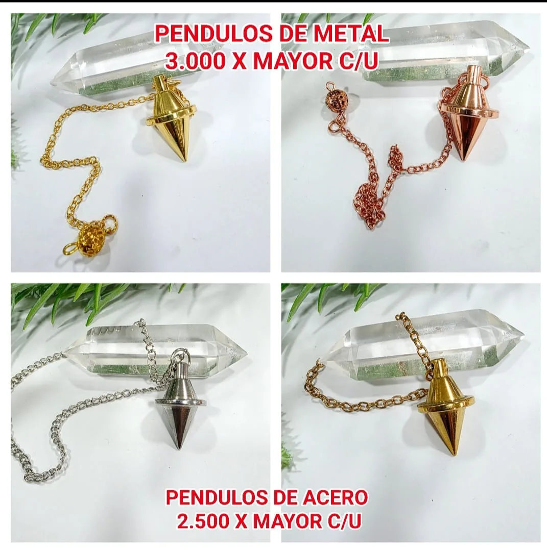 Pendulo de Metal - Cono Simple