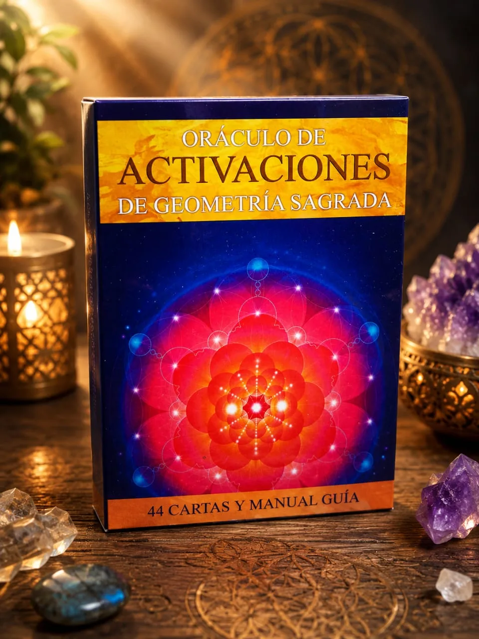 Oráculo De Activaciones De Geometría Sagrada 44 Cartas