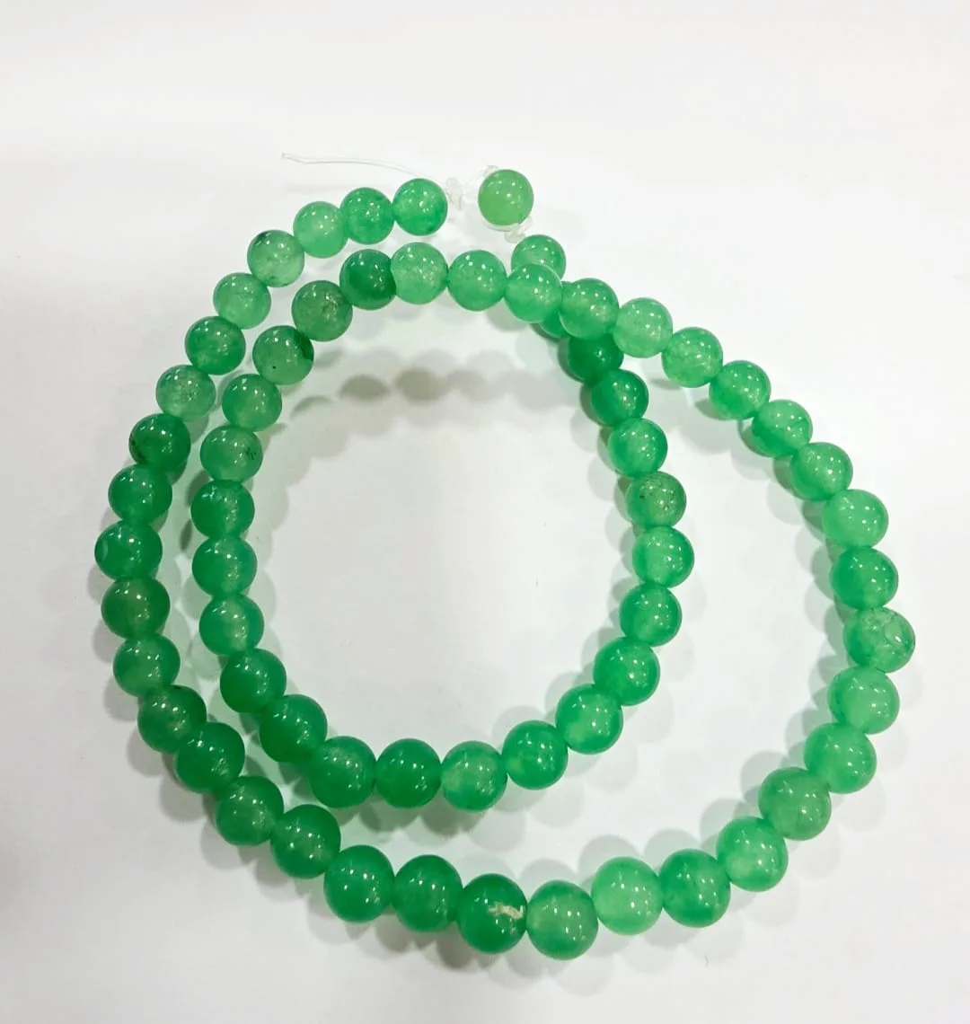 Tira de piedras de Jade N°6