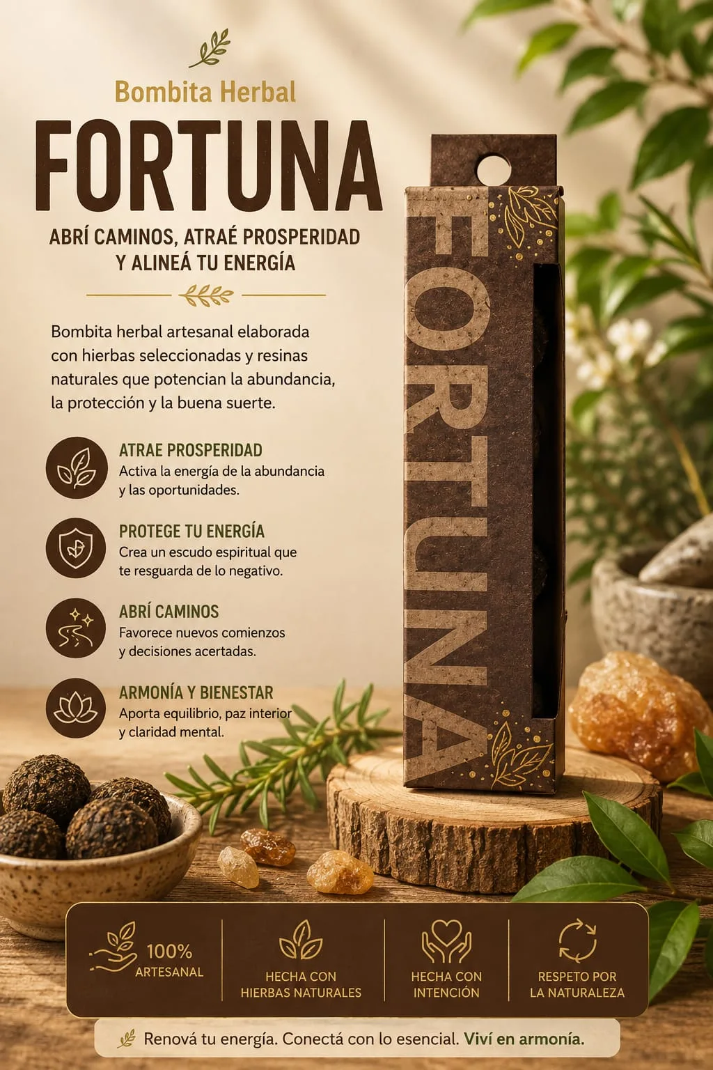 Bombita de Sahumerio - Fortuna