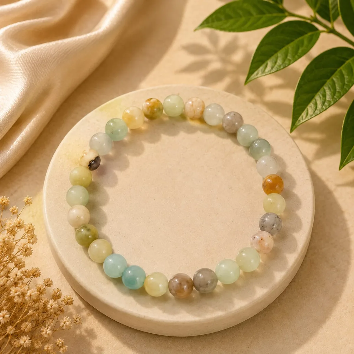Pulsera de Amazonita