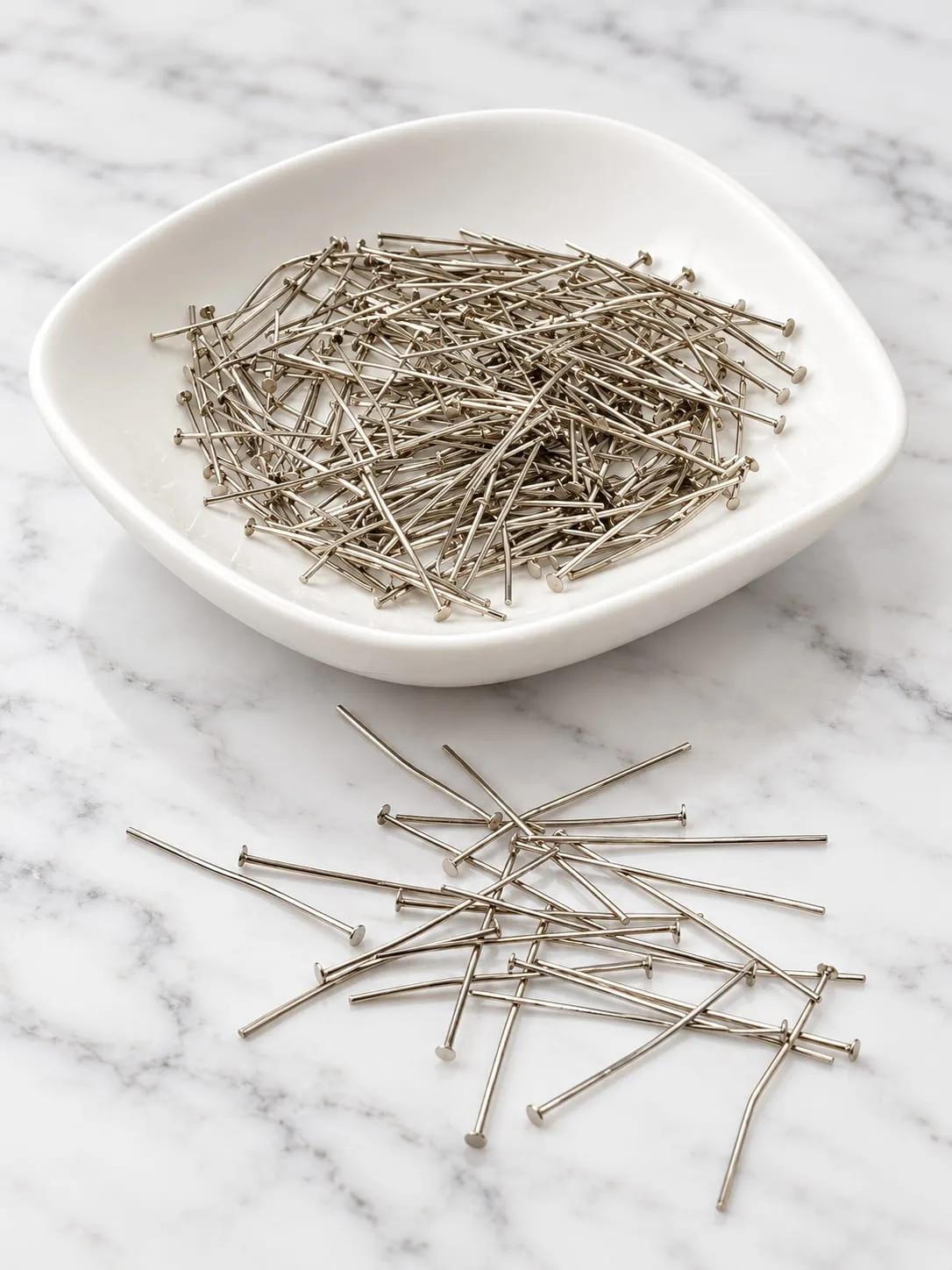 Vástago Niquelado con Tope 3 cm