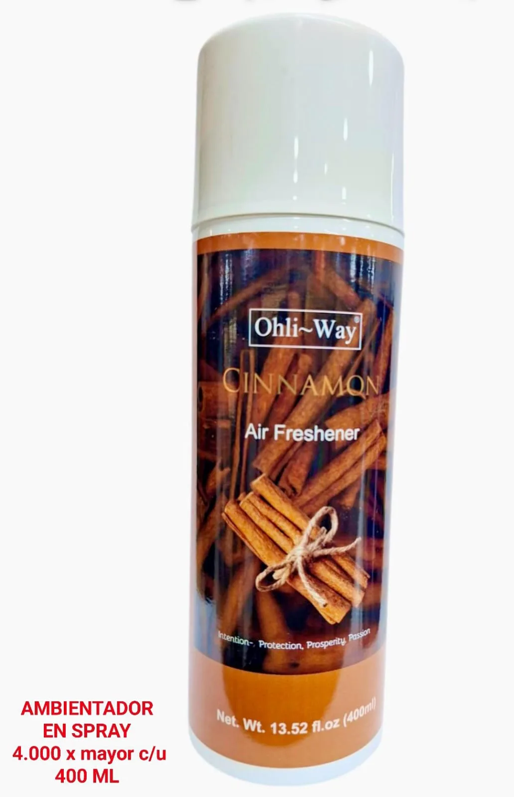 Ambientador en Spray Canela