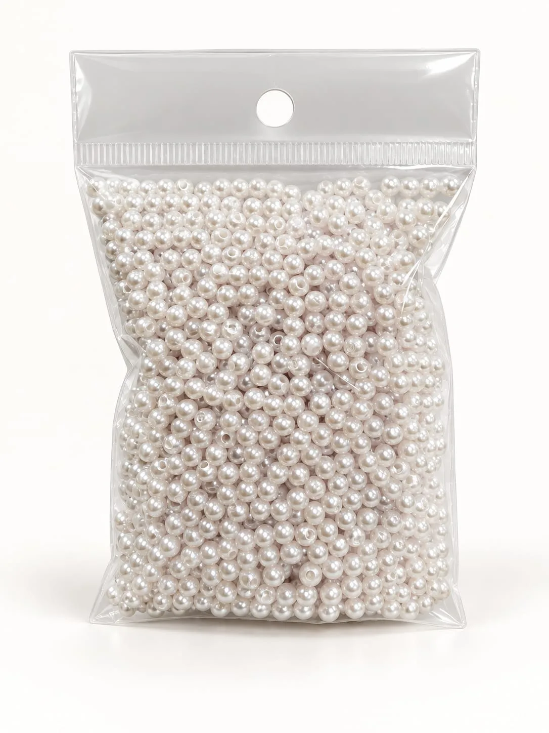 Perla Plástica Blanca 3 mm