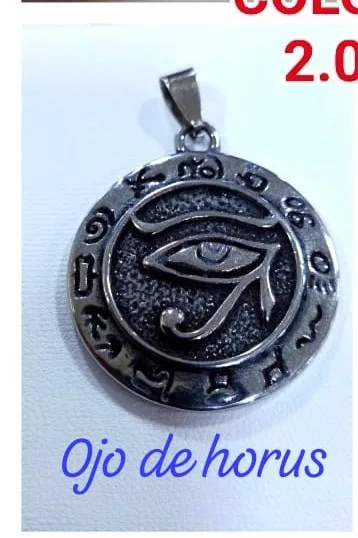 Colgante de Acero - Ojo de horus