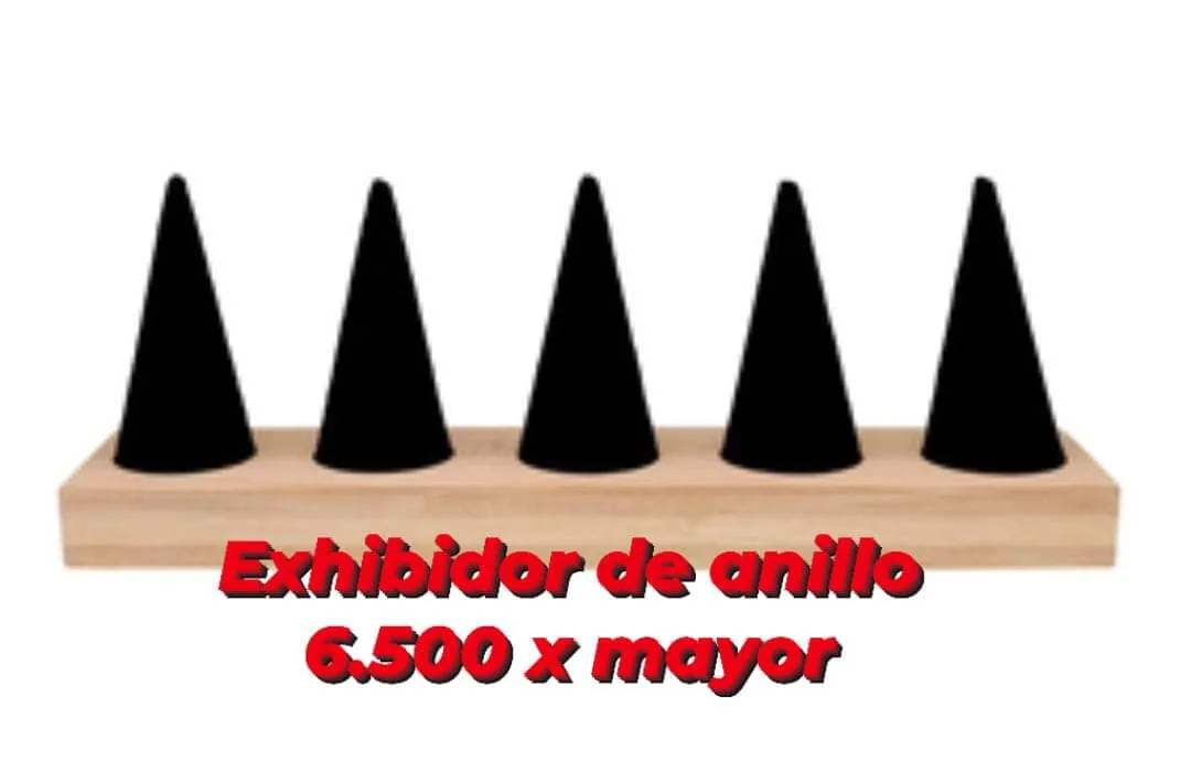 Exhibidor de Anillos (Negro)