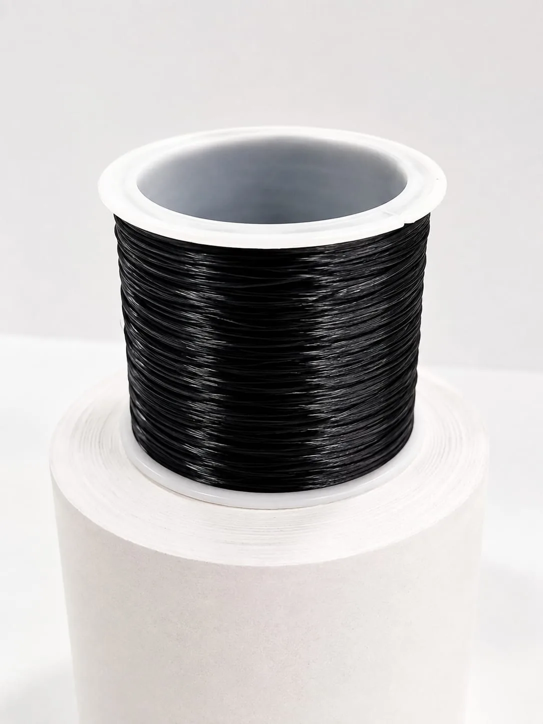 Hilo Elástico Plano - Negro