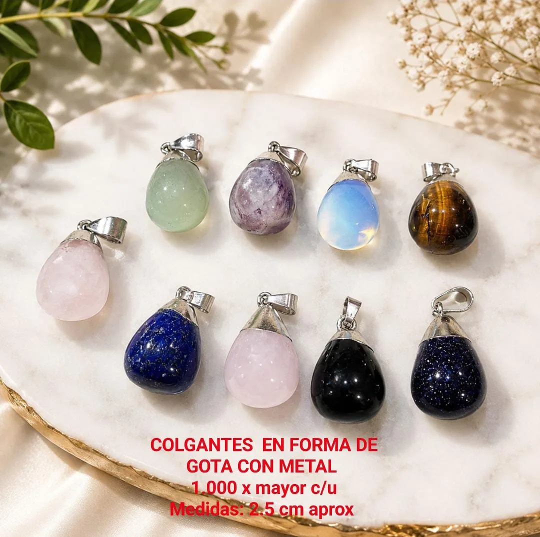 Colgantes en gota