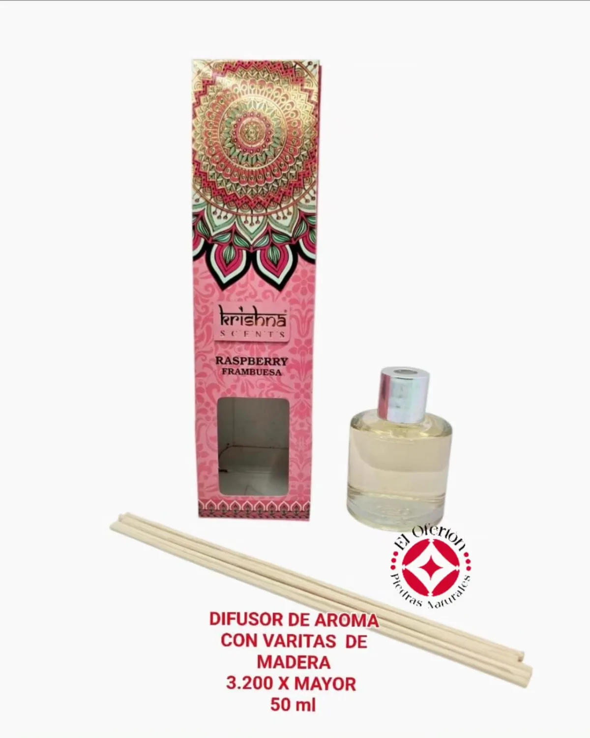 Difusor de Aroma Krishna Frambuesa