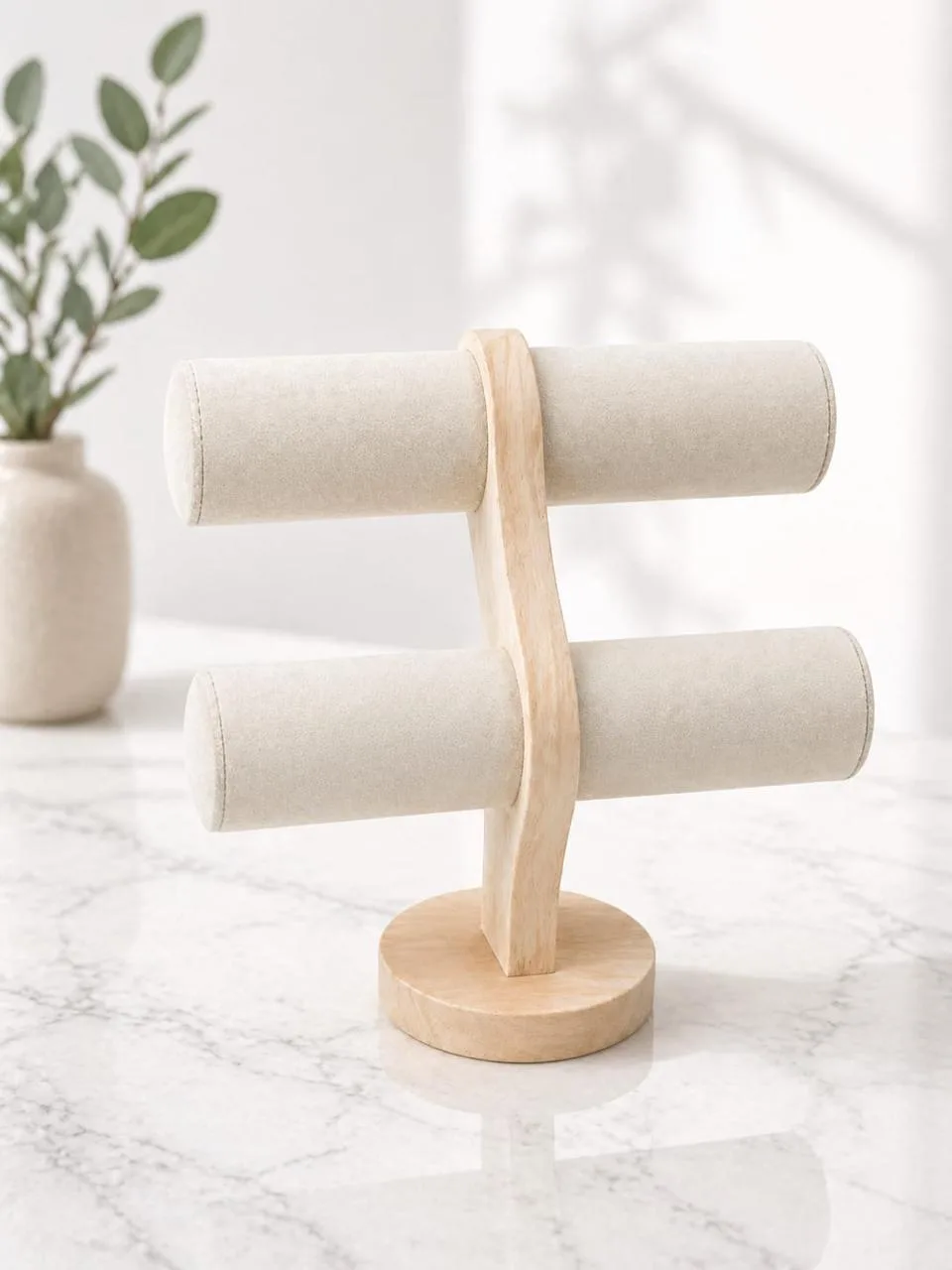 Exhibidor de Pulseras Doble (Beige)