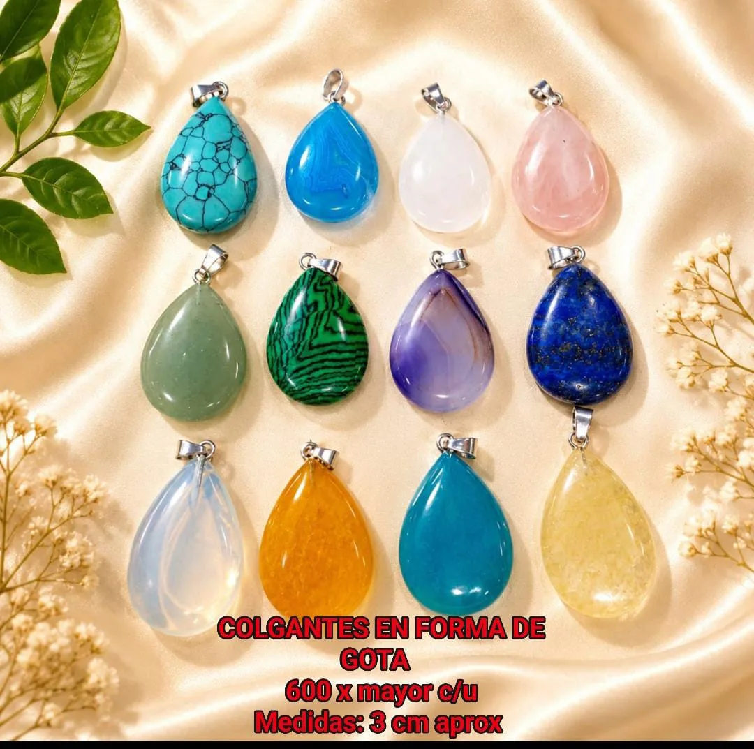 Colgantes en gota