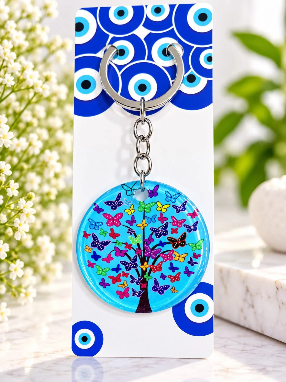 Llavero de Árbol de Mariposas