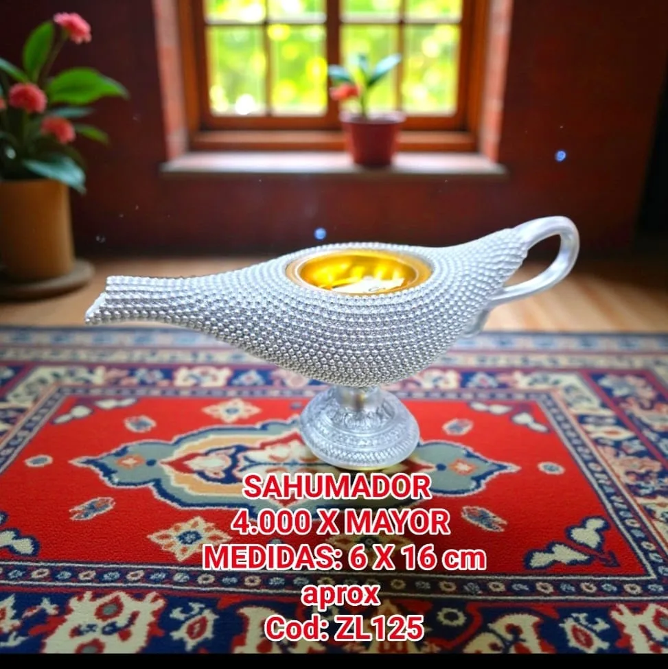 Sahumador Elegante Lampara Aladino
