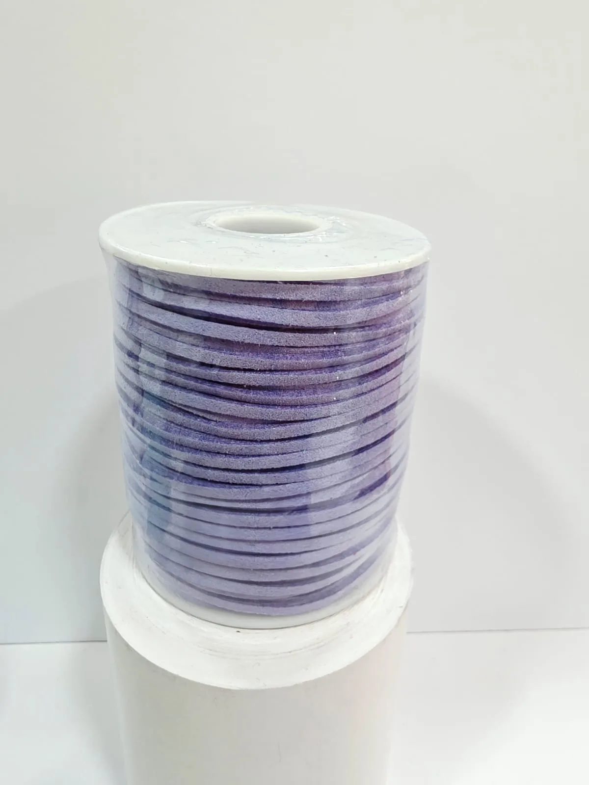 Cordón Gamuza - Morado/Lila Jaspeado