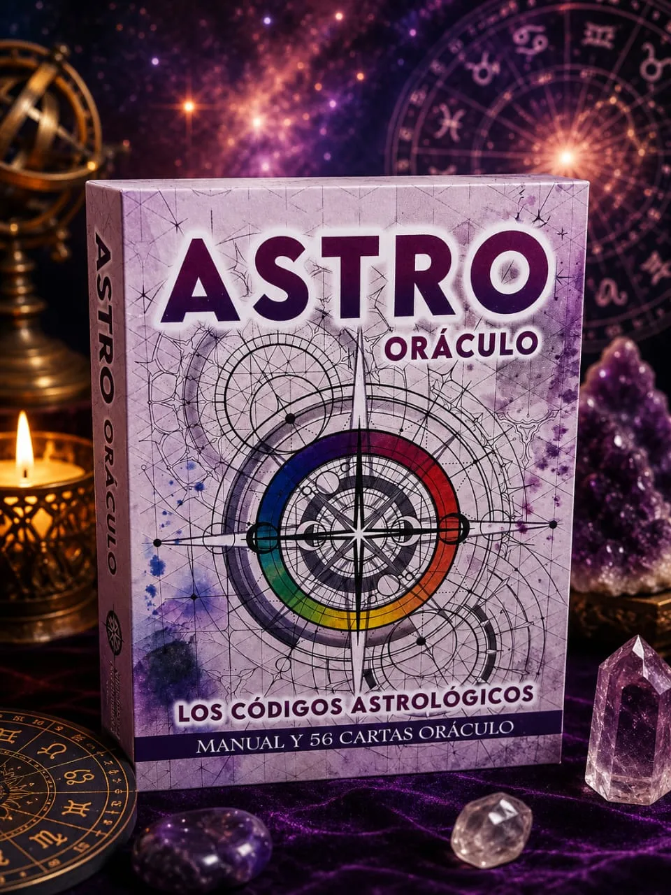 Astro Oráculo Los Códigos Astrológicos Manual Y 56 Cartas