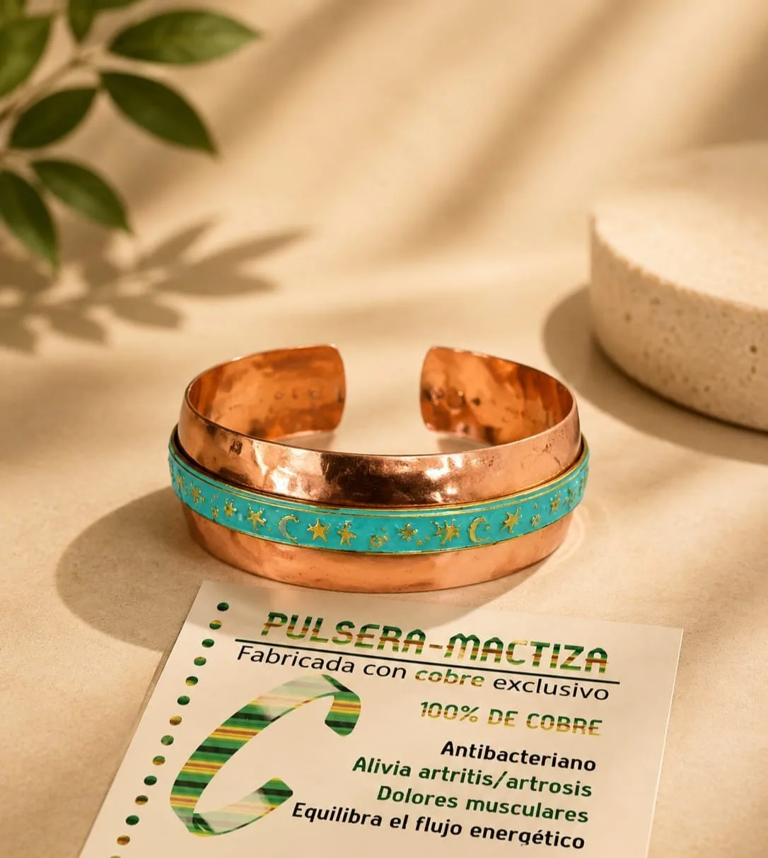 Pulsera de Cobre Maciza