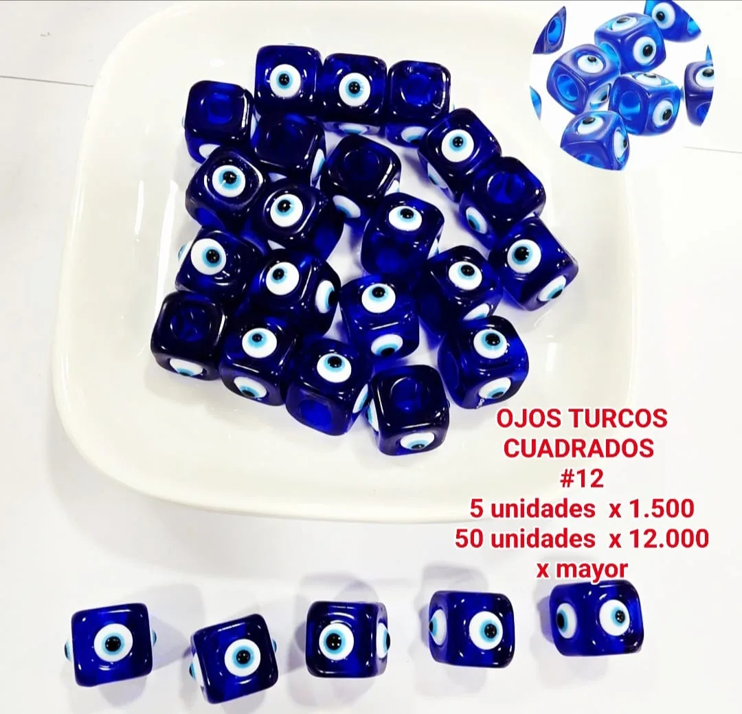 Ojos Turcos Cuadrados #12