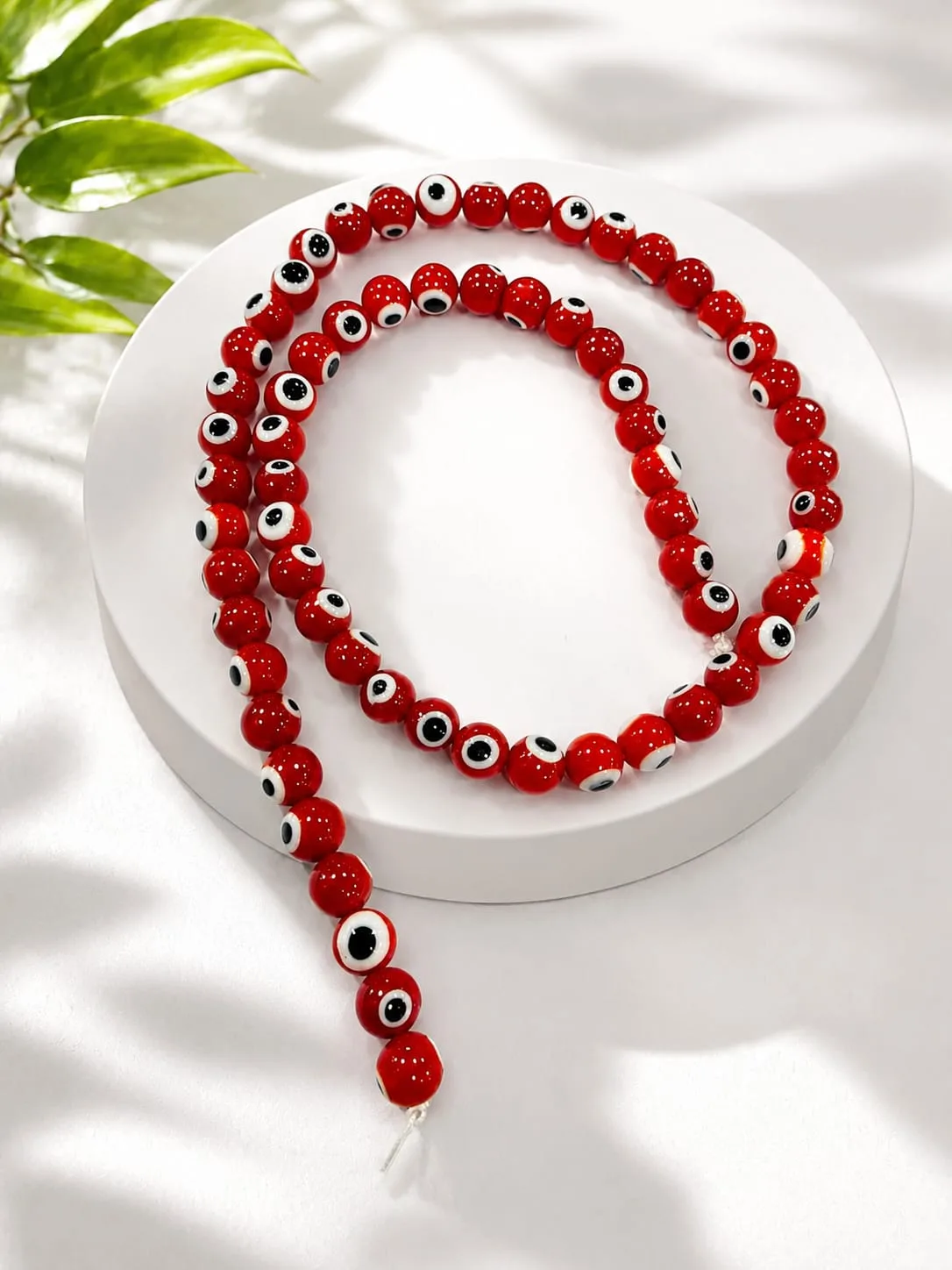 Ojo Turco Acrílico Rojo