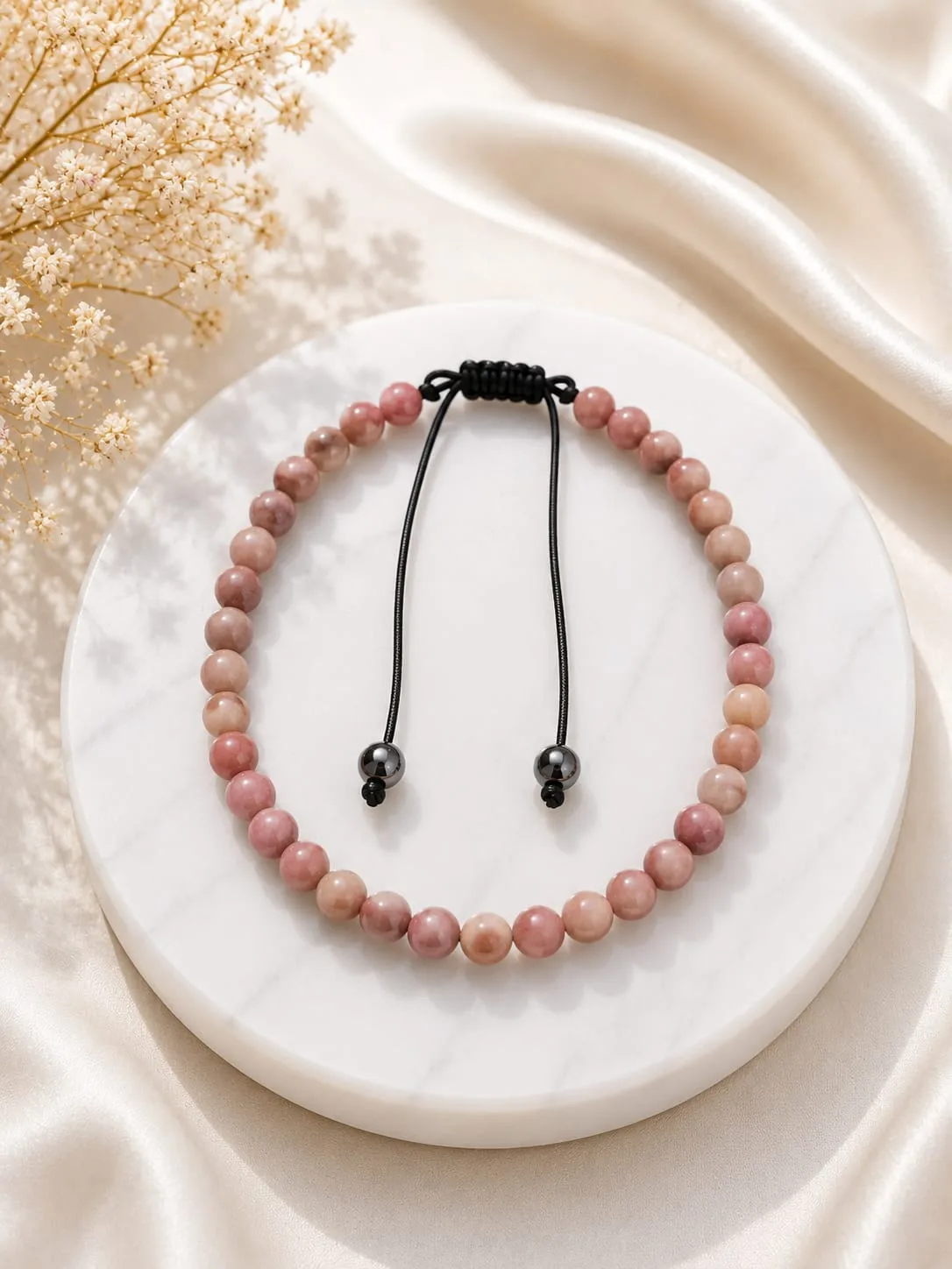 Pulsera de Rodocrosita