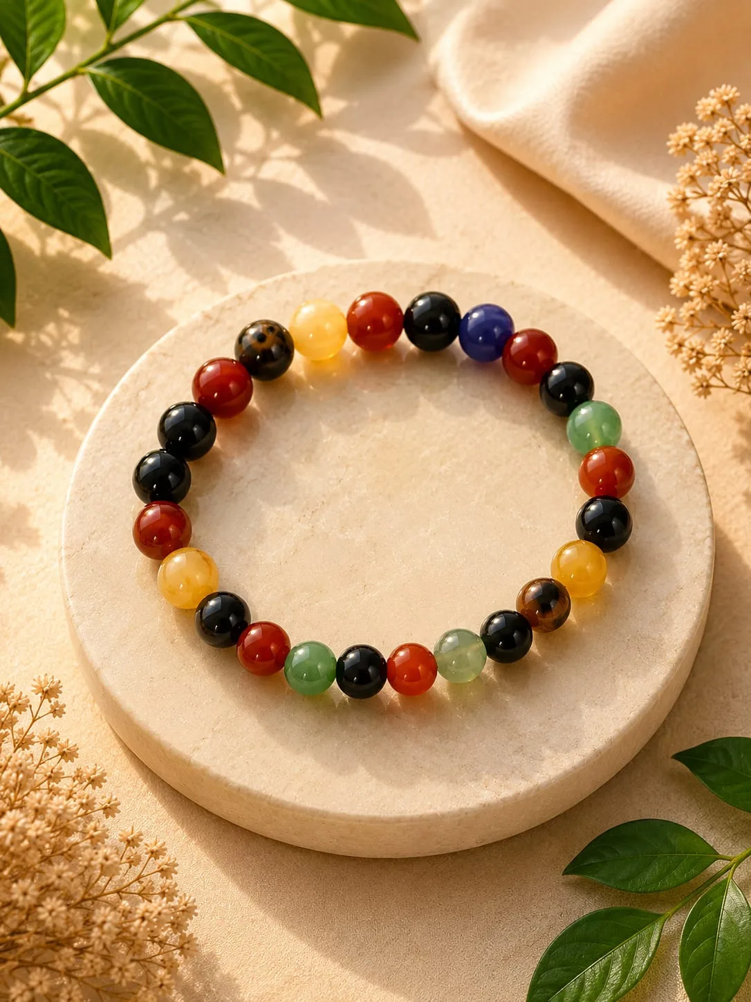 Pulsera de Ágata Mixta