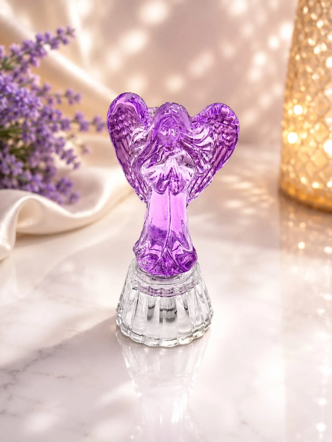 Seguras de Cristal con Luz