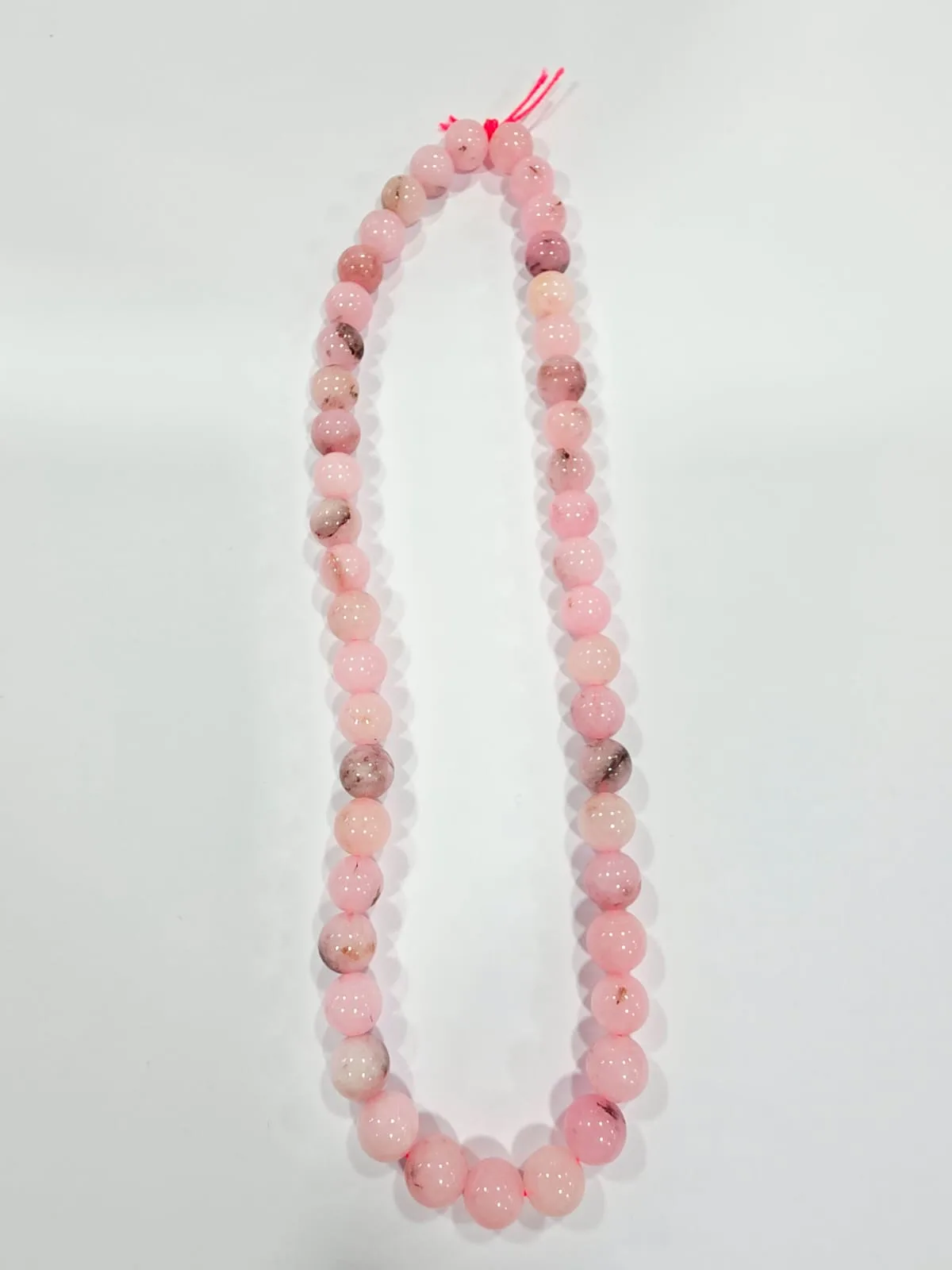 Tira de piedras de Ópalo Rosado N°6