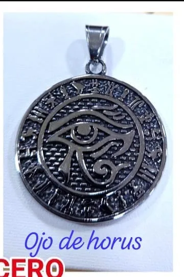 Colgante de Acero - Ojo de horus