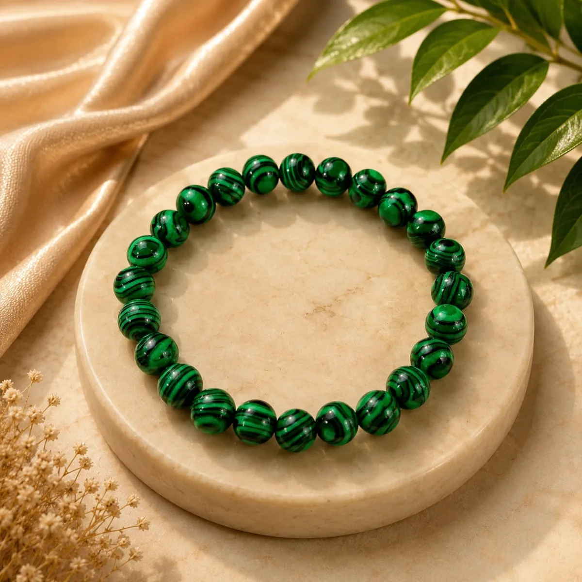 Pulsera de Malaquita