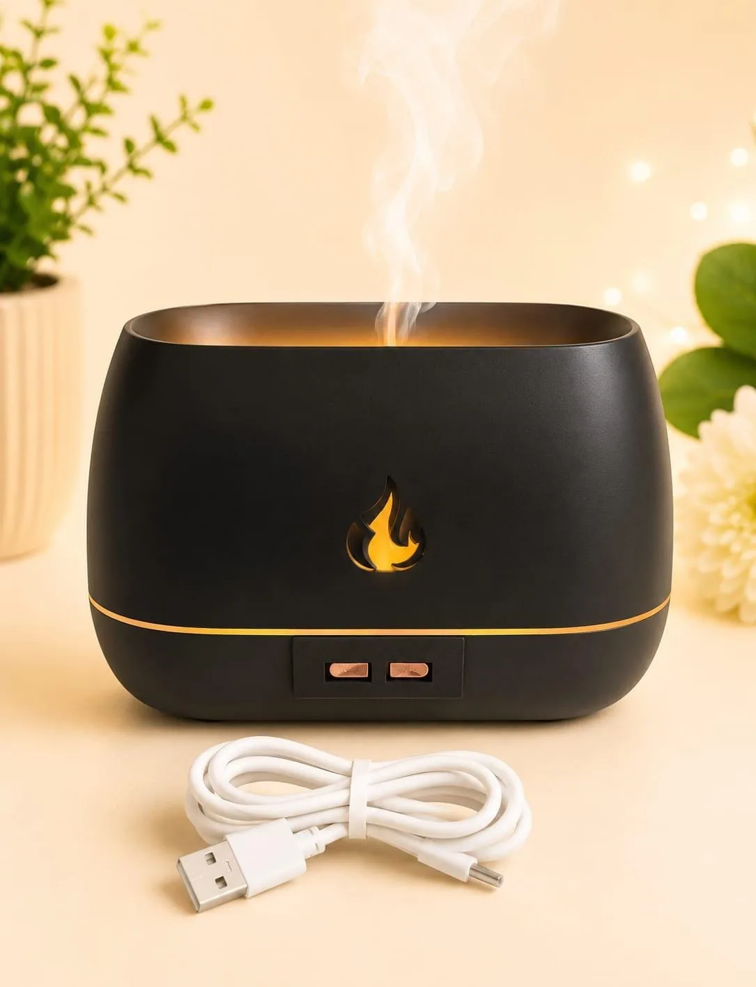 Difusor Humidificador Electronico – Negro