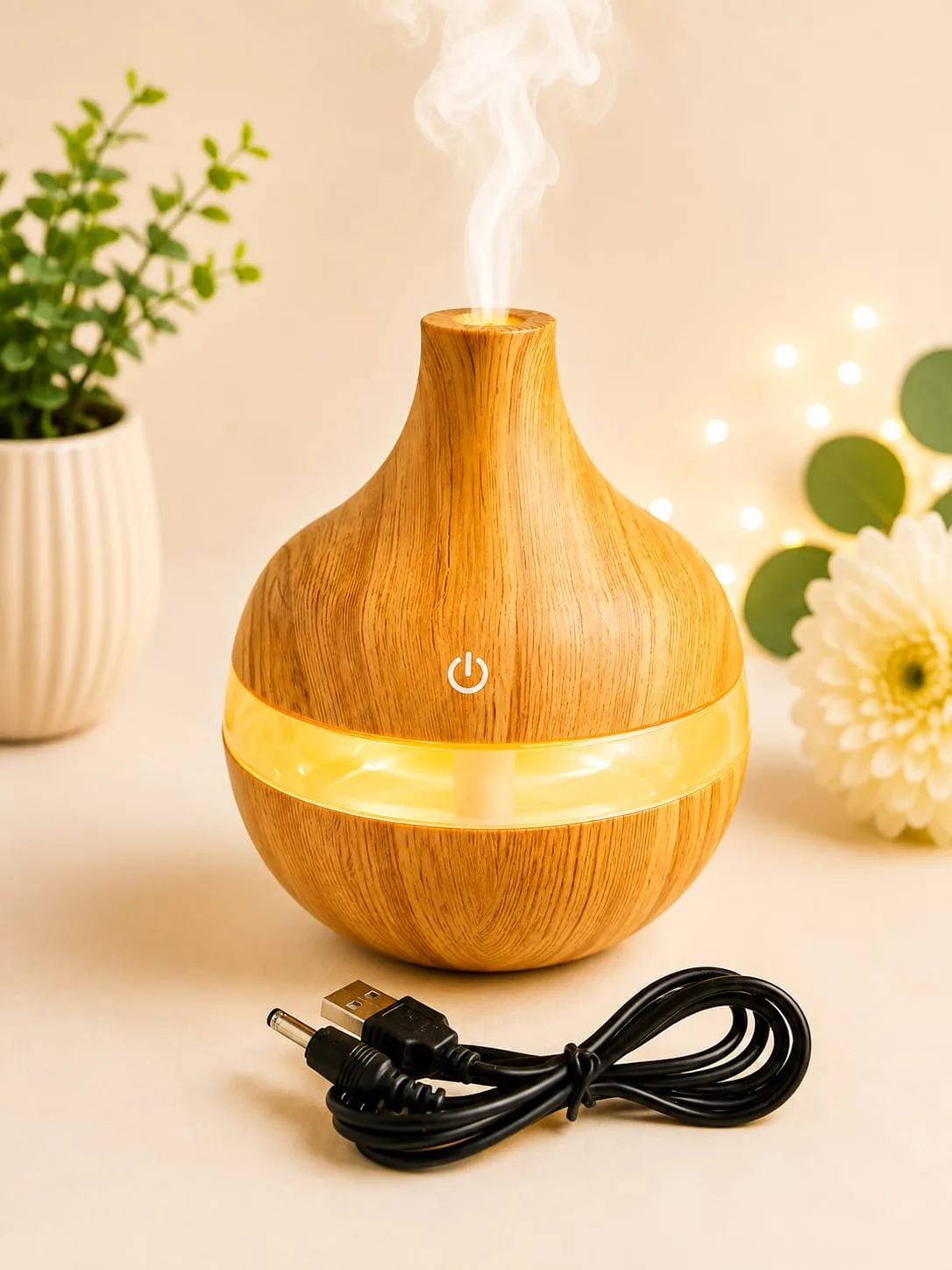 Difusor Humidificador Pera Electronico – Madera